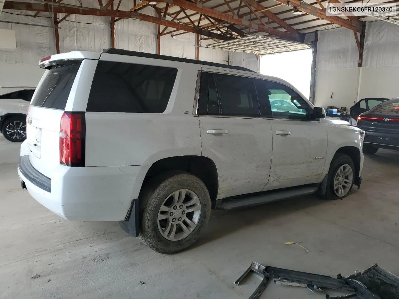 2015 Chevrolet Tahoe K1500 Lt VIN: 1GNSKBKC6FR120340 Lot: 57230584