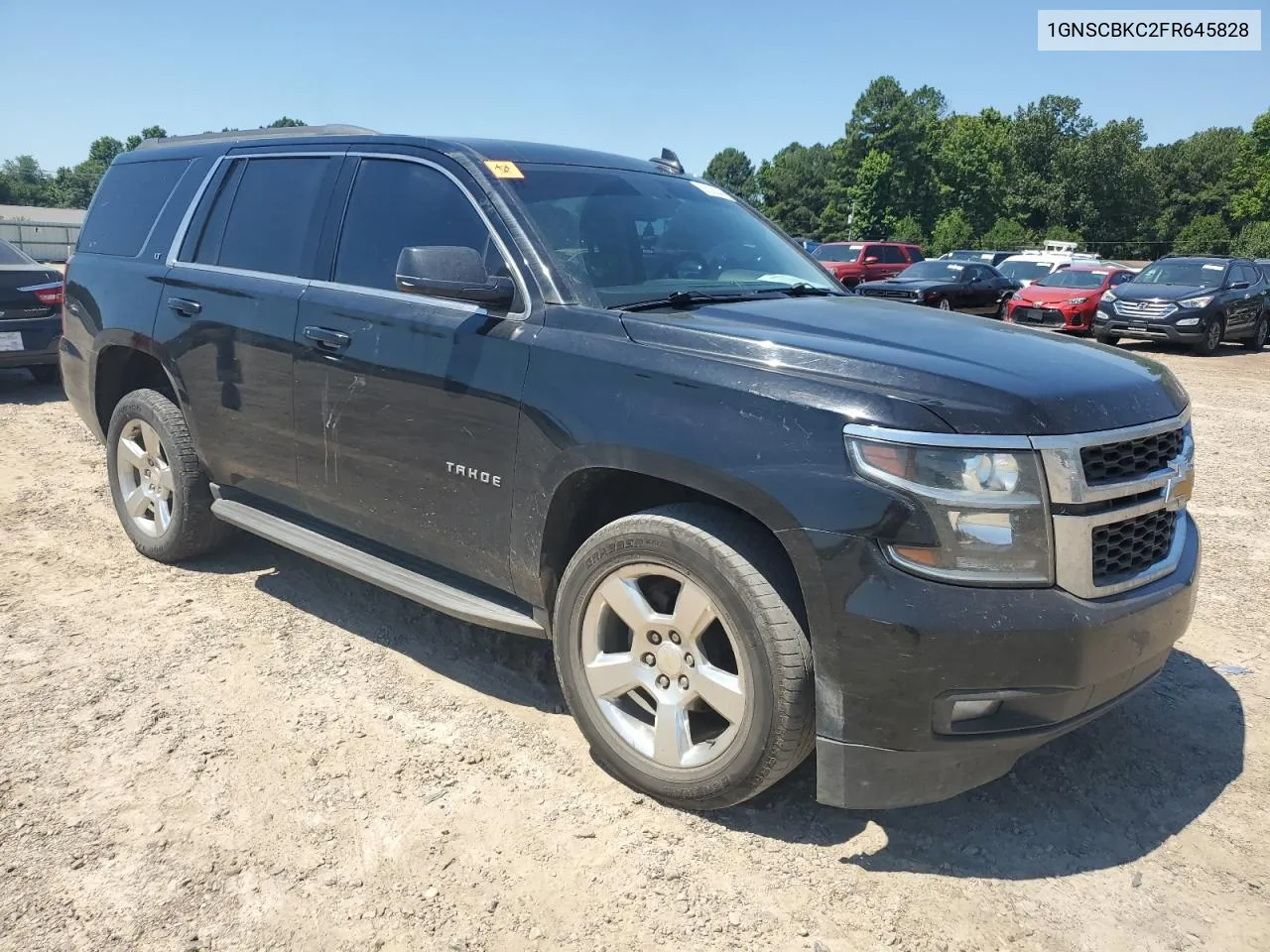 2015 Chevrolet Tahoe C1500 Lt VIN: 1GNSCBKC2FR645828 Lot: 58298344