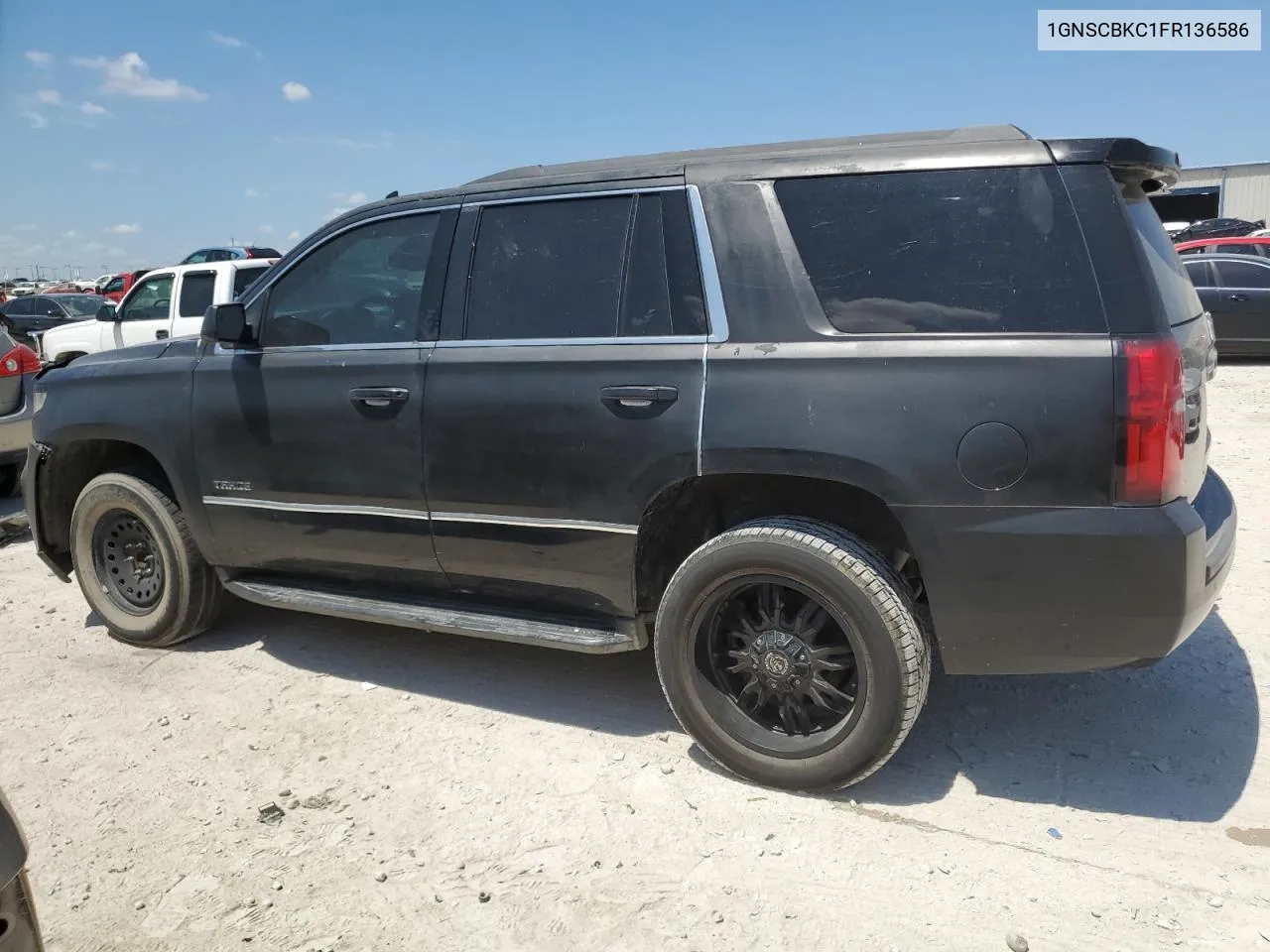 2015 Chevrolet Tahoe C1500 Lt VIN: 1GNSCBKC1FR136586 Lot: 60737594