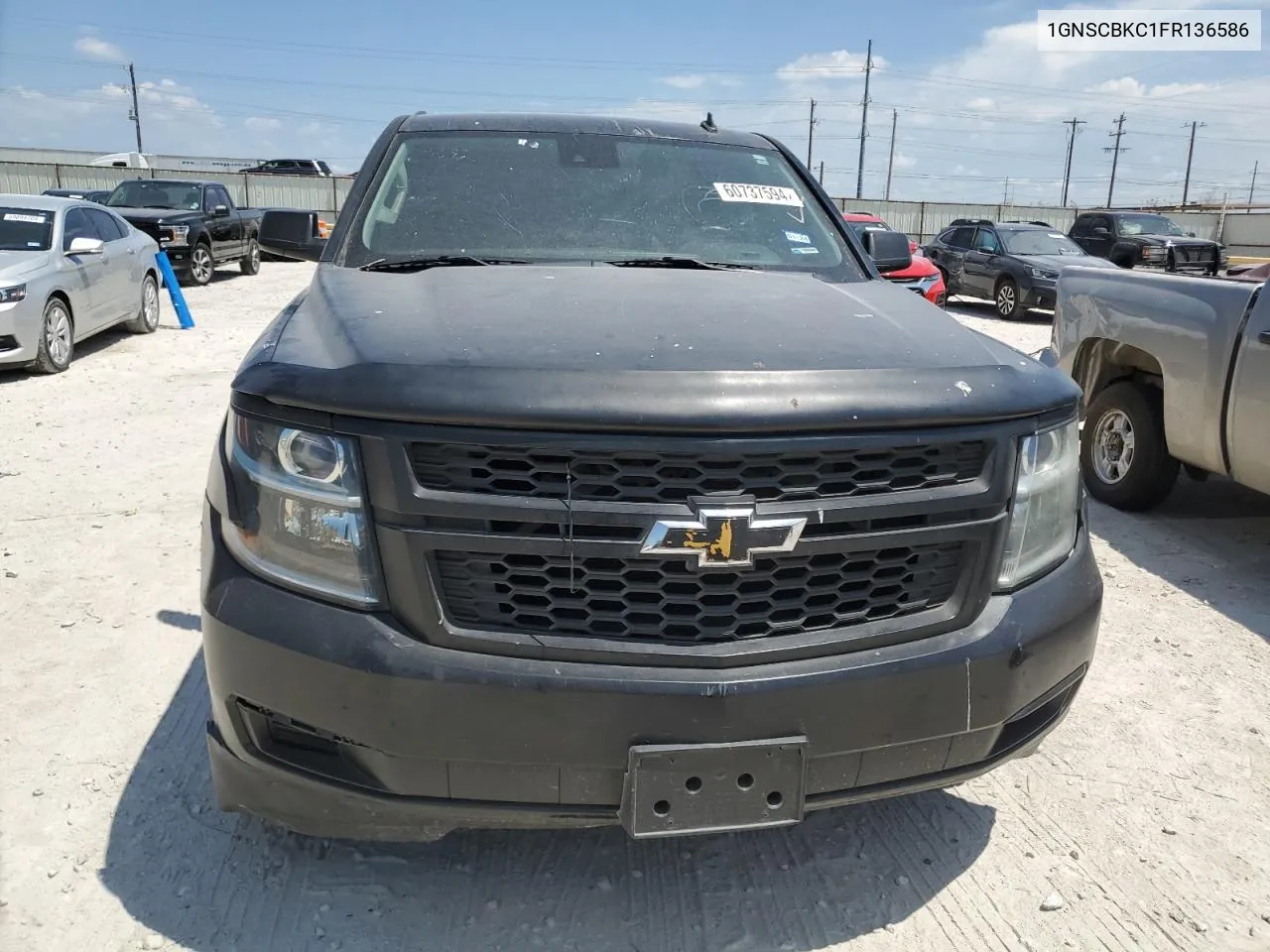 1GNSCBKC1FR136586 2015 Chevrolet Tahoe C1500 Lt