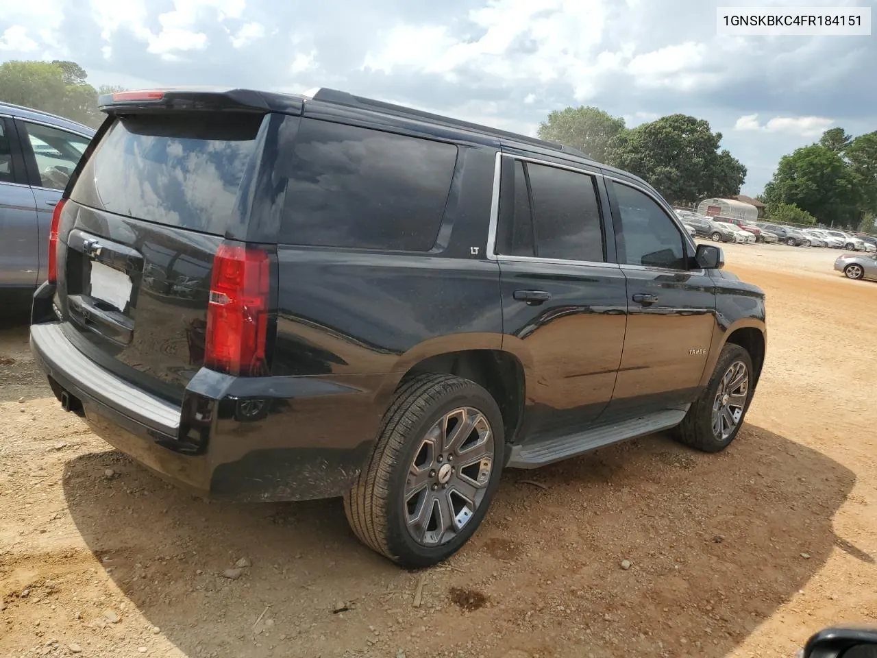 2015 Chevrolet Tahoe K1500 Lt VIN: 1GNSKBKC4FR184151 Lot: 60902214