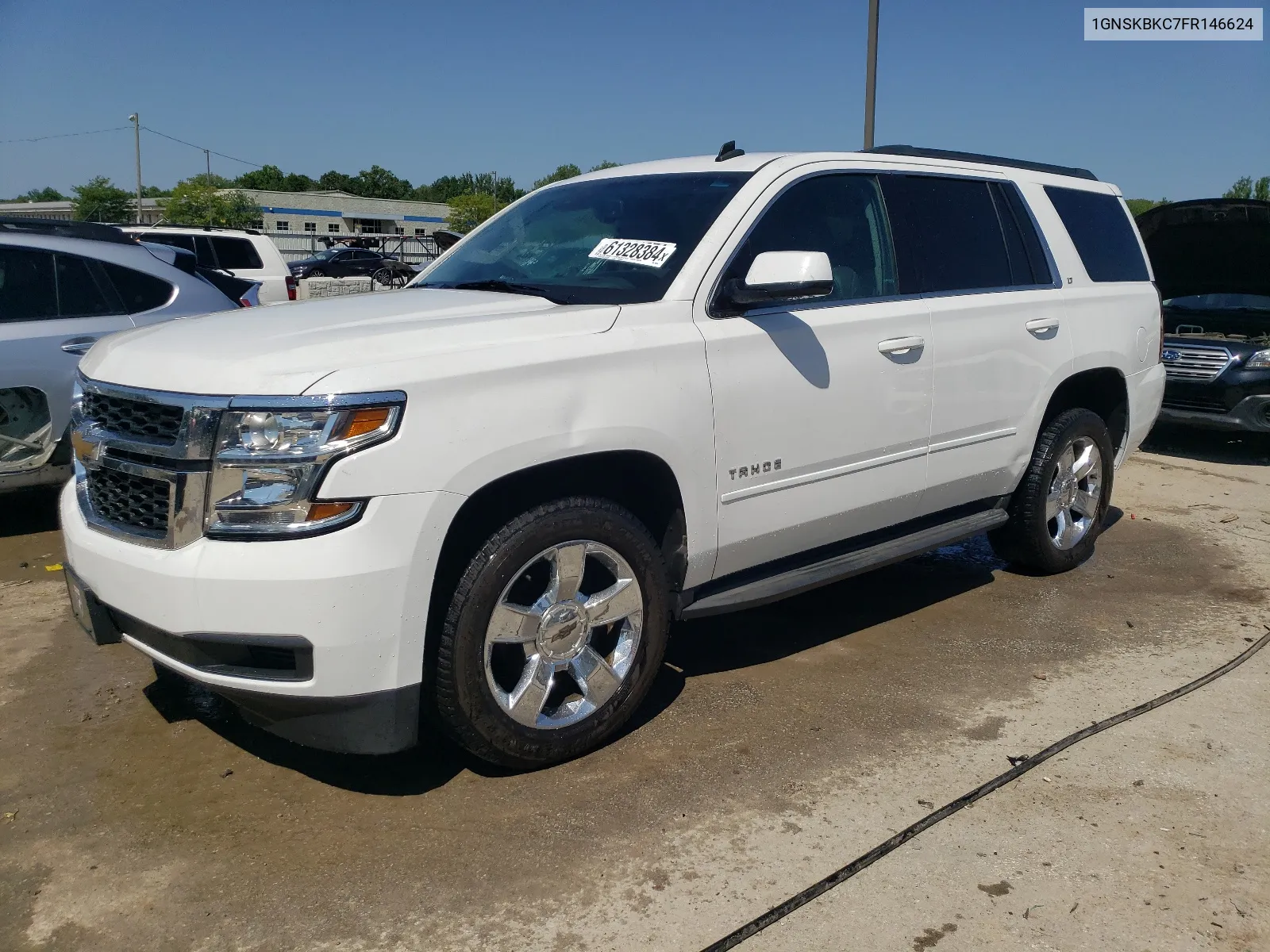 2015 Chevrolet Tahoe K1500 Lt VIN: 1GNSKBKC7FR146624 Lot: 61328384