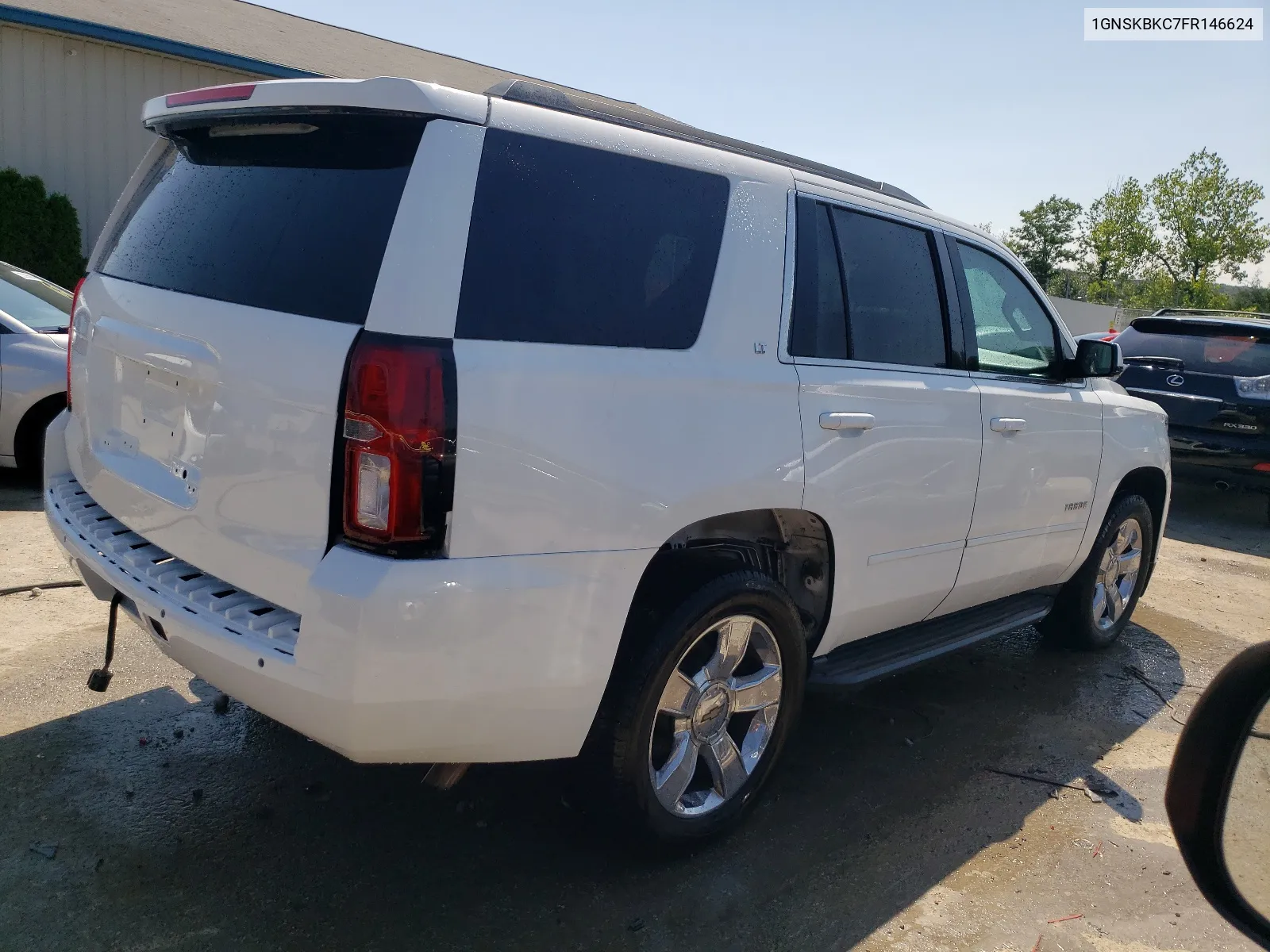 2015 Chevrolet Tahoe K1500 Lt VIN: 1GNSKBKC7FR146624 Lot: 61328384