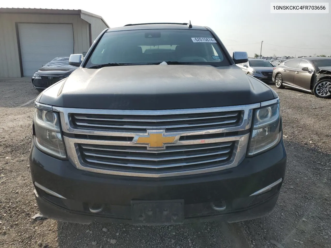 2015 Chevrolet Tahoe K1500 Ltz VIN: 1GNSKCKC4FR703656 Lot: 62015874