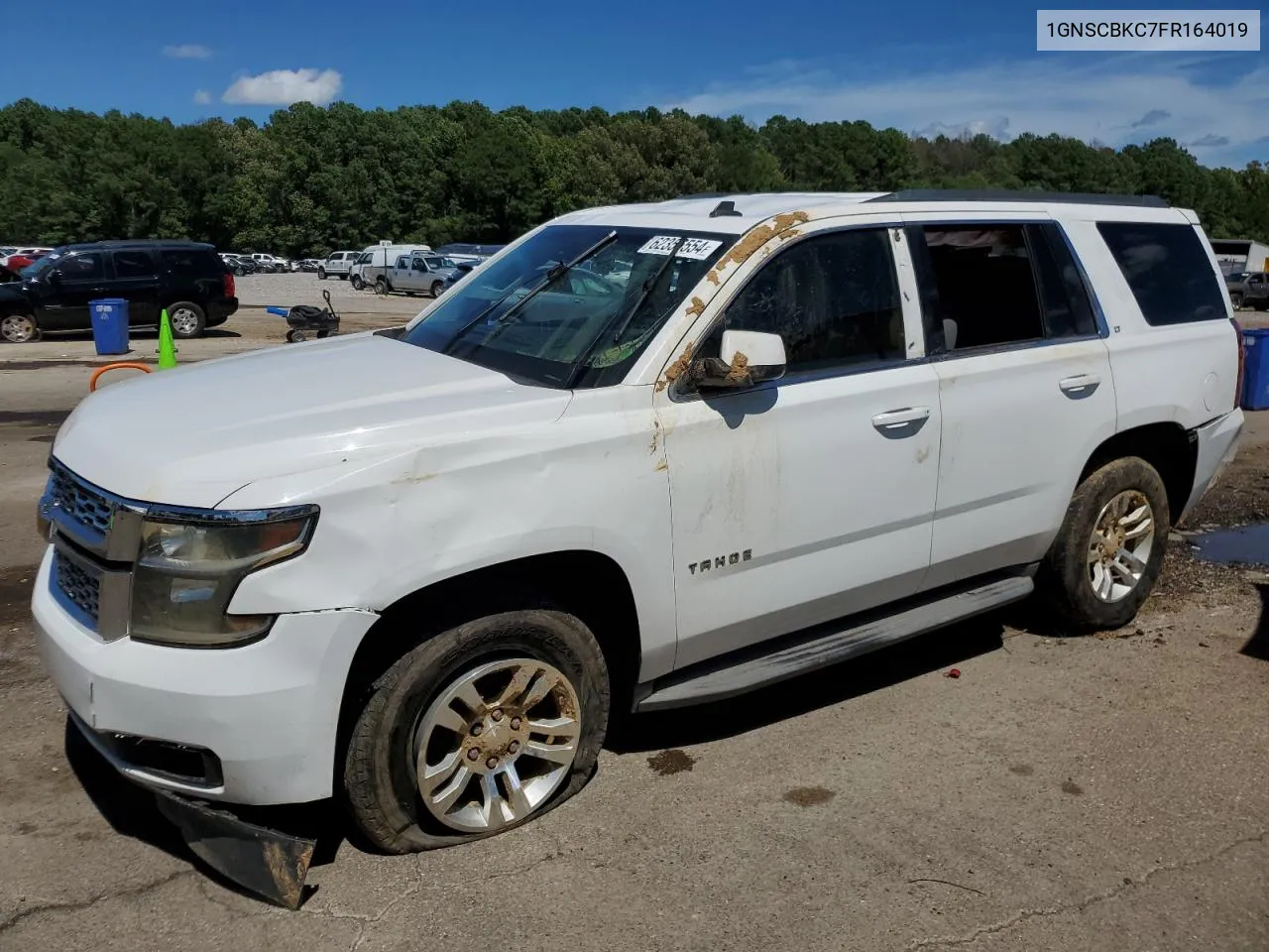 2015 Chevrolet Tahoe C1500 Lt VIN: 1GNSCBKC7FR164019 Lot: 62356554