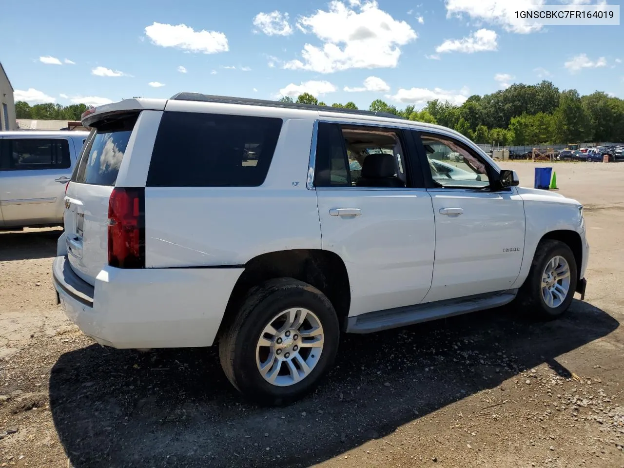 2015 Chevrolet Tahoe C1500 Lt VIN: 1GNSCBKC7FR164019 Lot: 62356554