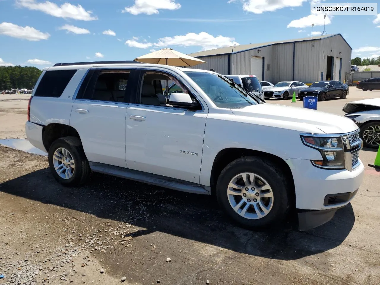 2015 Chevrolet Tahoe C1500 Lt VIN: 1GNSCBKC7FR164019 Lot: 62356554