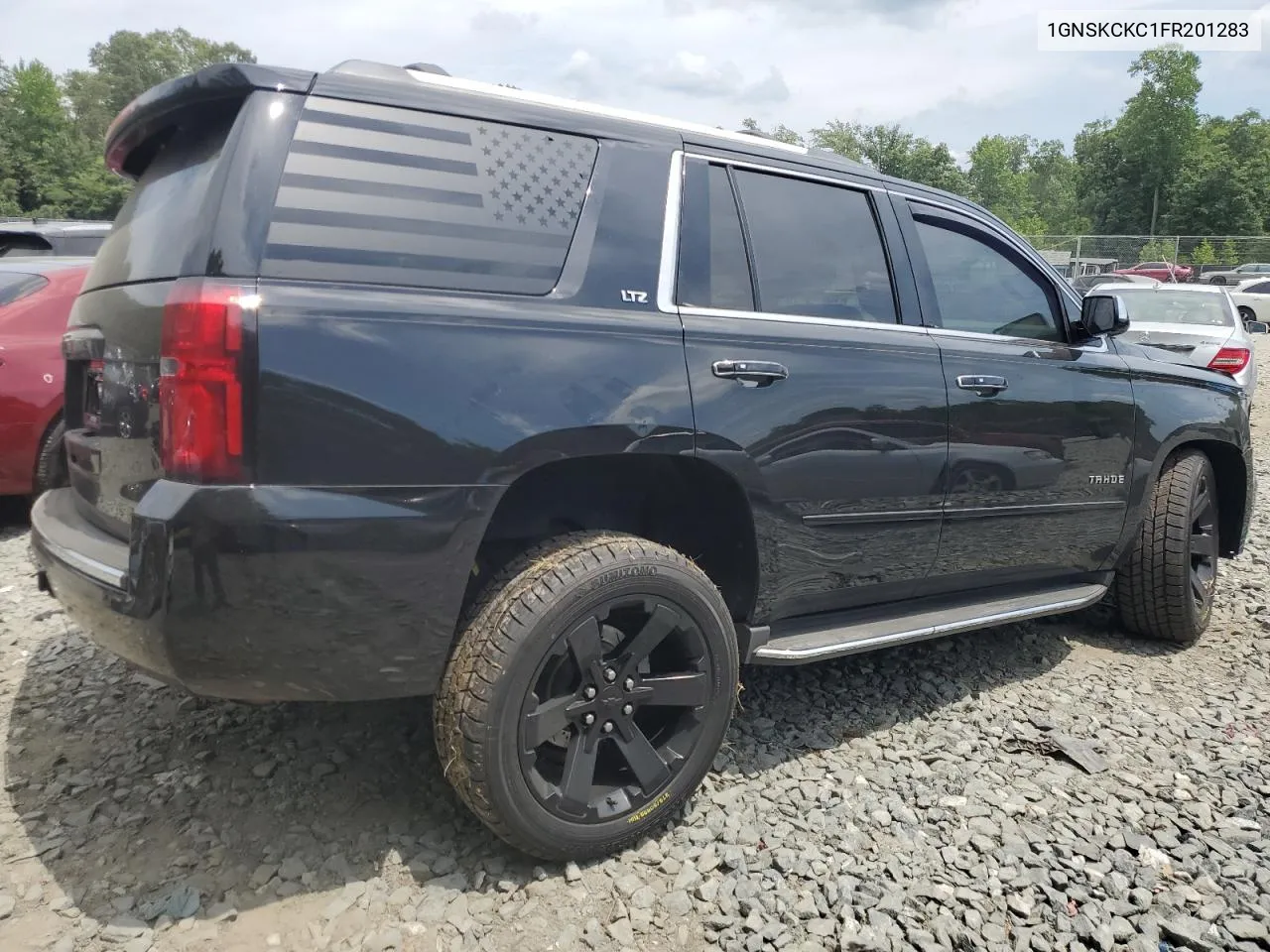 2015 Chevrolet Tahoe K1500 Ltz VIN: 1GNSKCKC1FR201283 Lot: 62473394