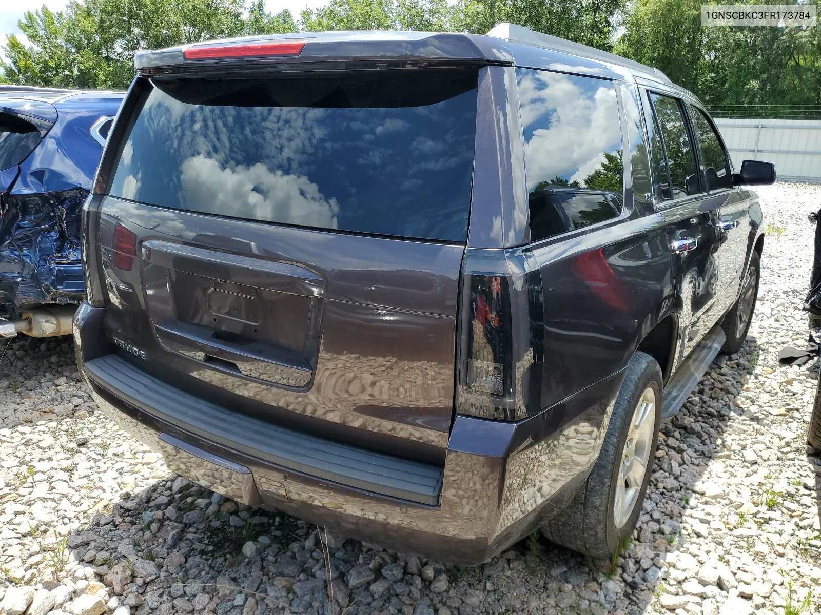 2015 Chevrolet Tahoe C1500 Lt VIN: 1GNSCBKC3FR173784 Lot: 63270064