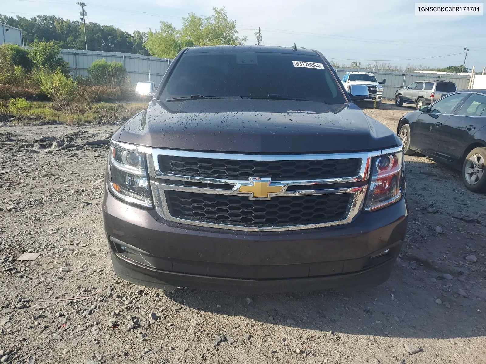 2015 Chevrolet Tahoe C1500 Lt VIN: 1GNSCBKC3FR173784 Lot: 63270064