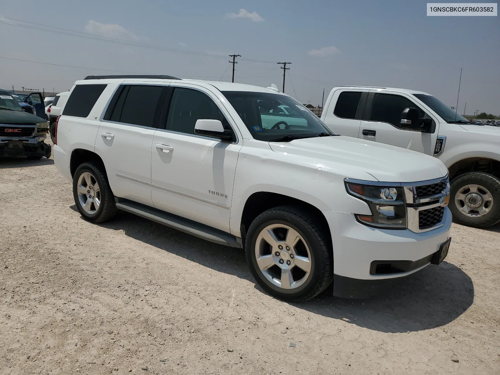 2015 Chevrolet Tahoe C1500 Lt VIN: 1GNSCBKC6FR603582 Lot: 64828644