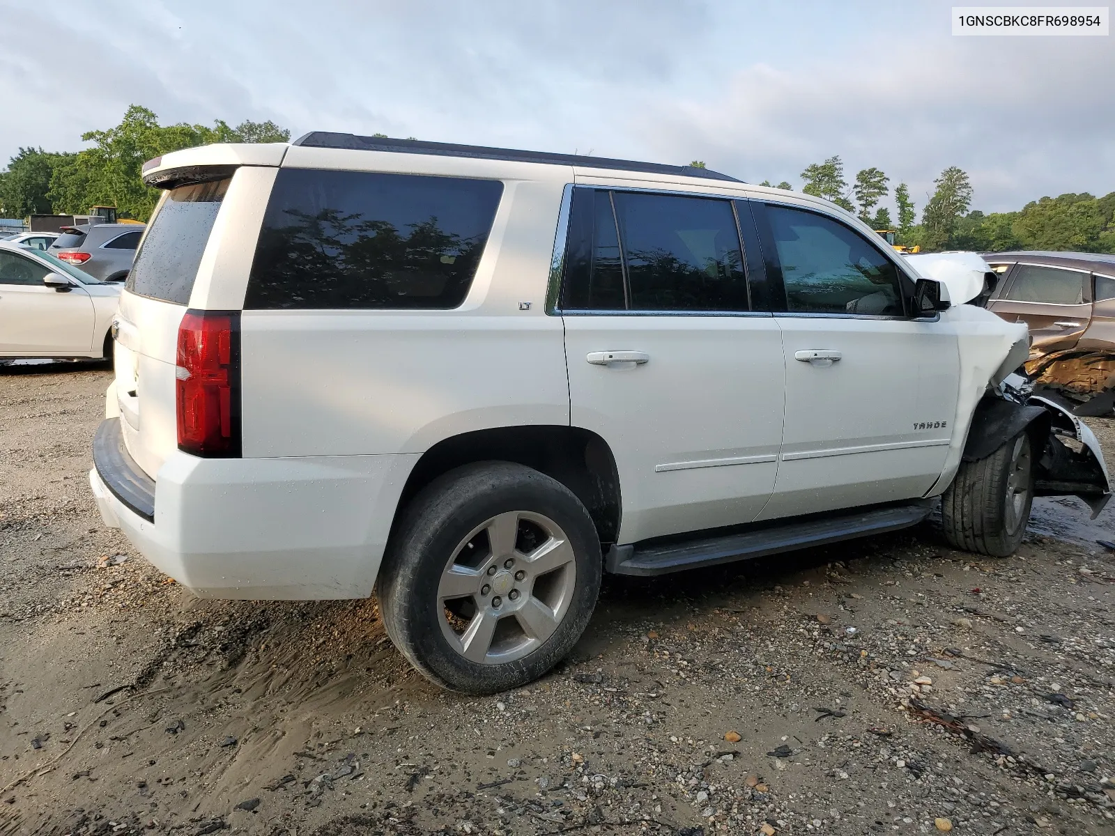 2015 Chevrolet Tahoe C1500 Lt VIN: 1GNSCBKC8FR698954 Lot: 65182004