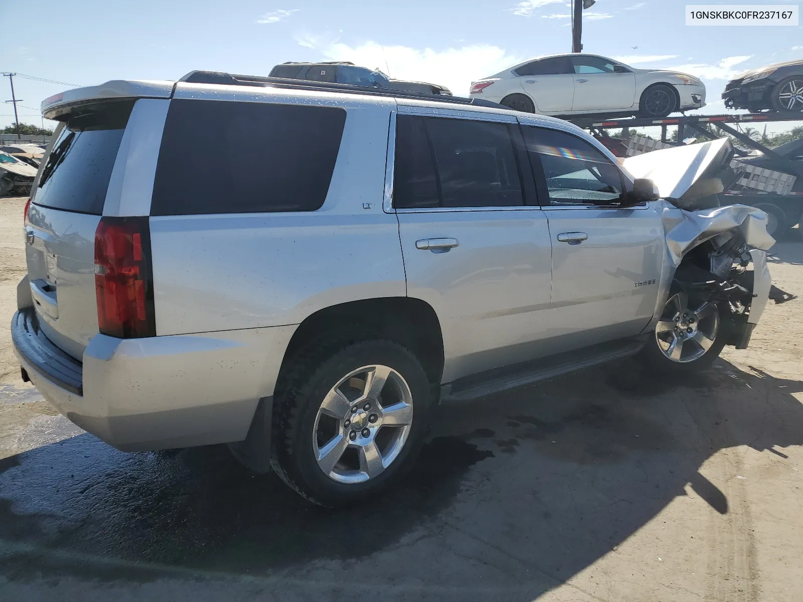 2015 Chevrolet Tahoe K1500 Lt VIN: 1GNSKBKC0FR237167 Lot: 66244784