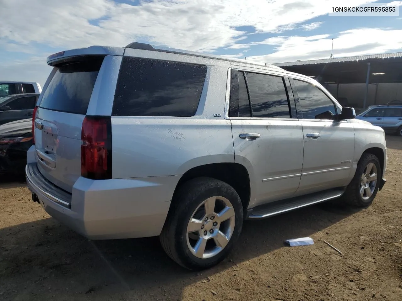 2015 Chevrolet Tahoe K1500 Ltz VIN: 1GNSKCKC5FR595855 Lot: 66290144