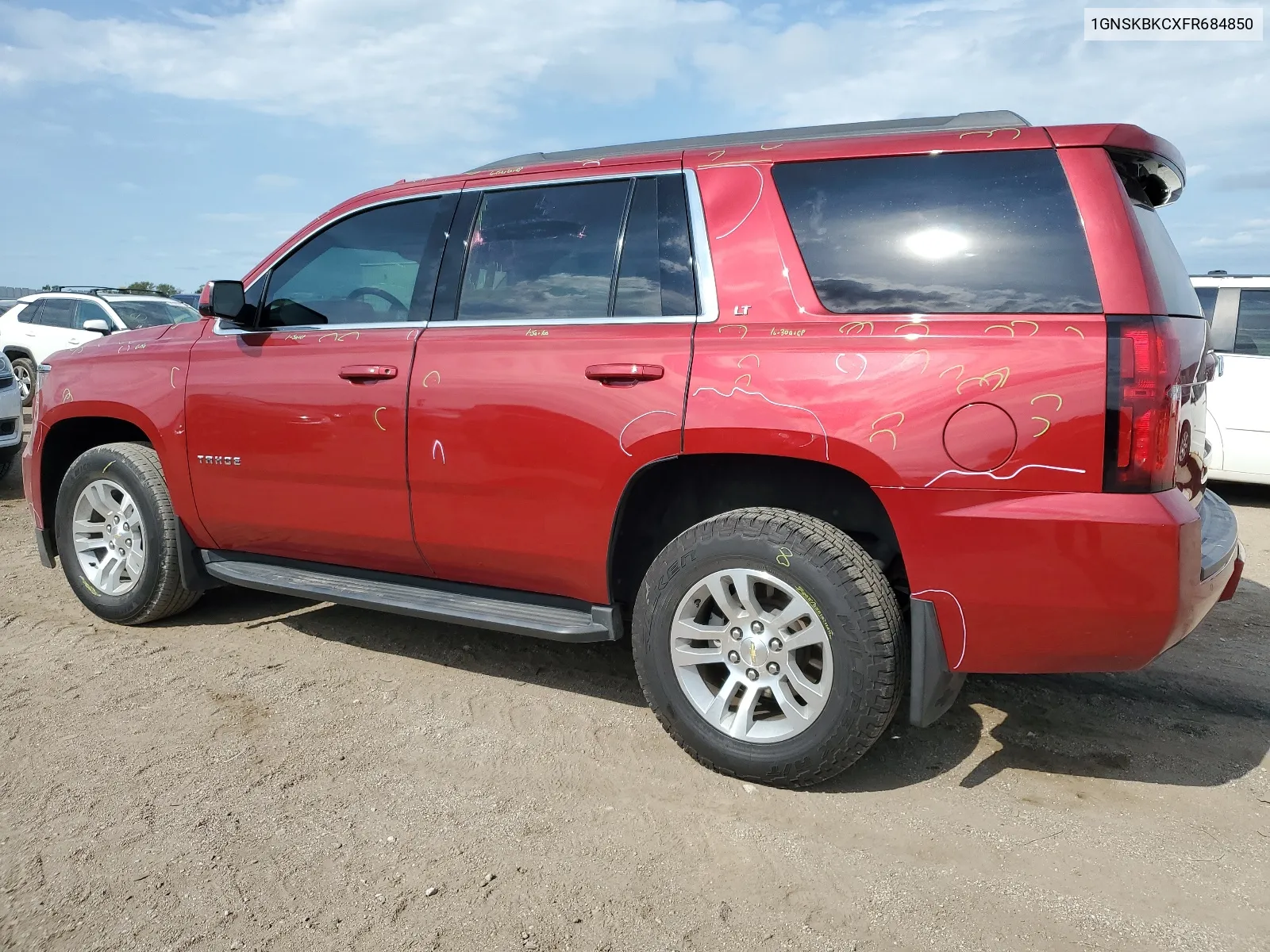 2015 Chevrolet Tahoe K1500 Lt VIN: 1GNSKBKCXFR684850 Lot: 66406774