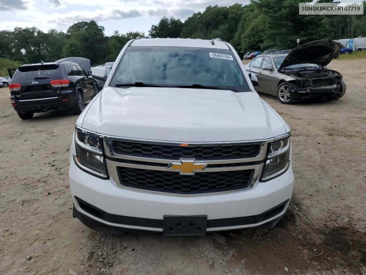 1GNSKBKCXFR107719 2015 Chevrolet Tahoe K1500 Lt