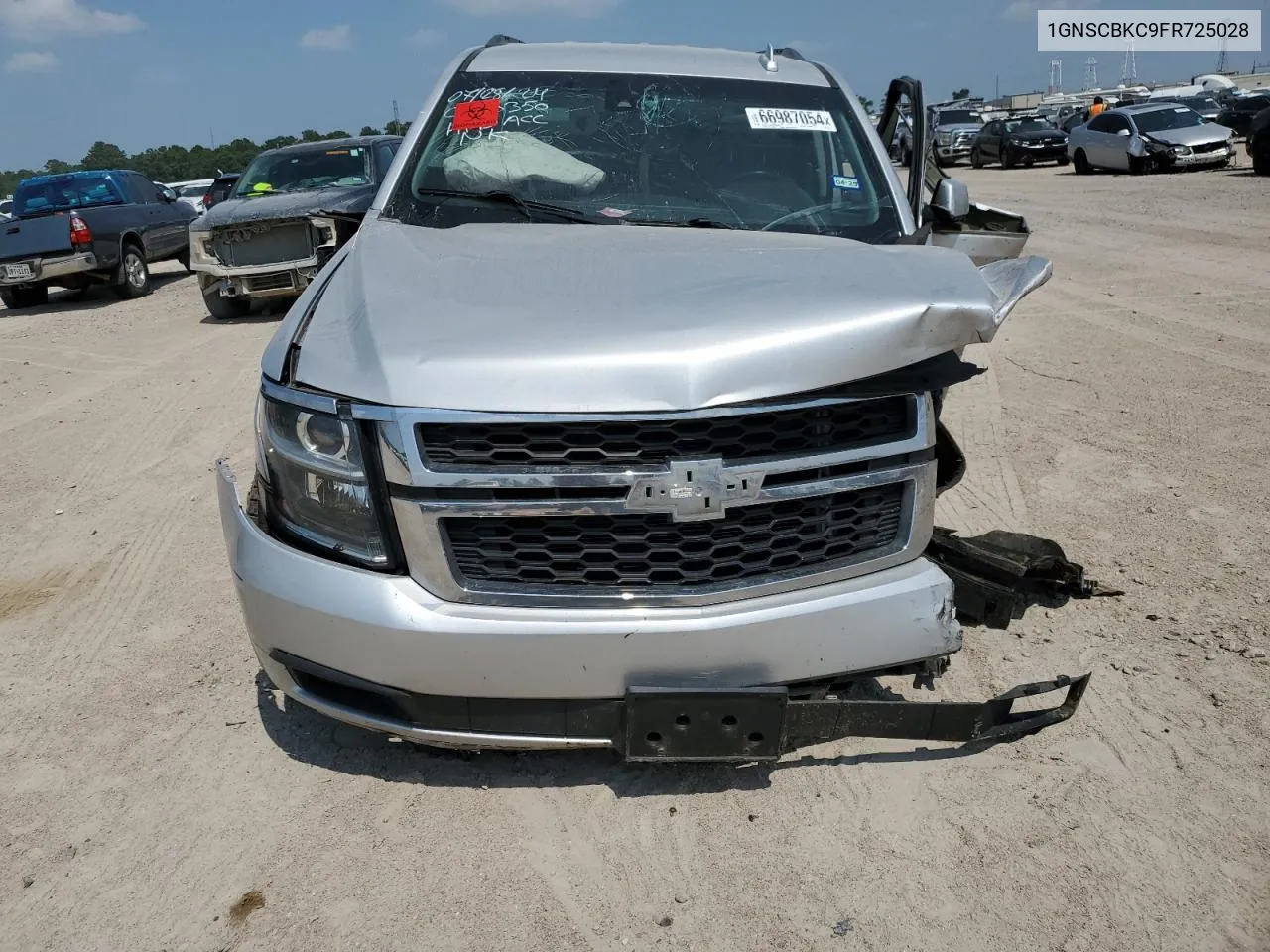 1GNSCBKC9FR725028 2015 Chevrolet Tahoe C1500 Lt