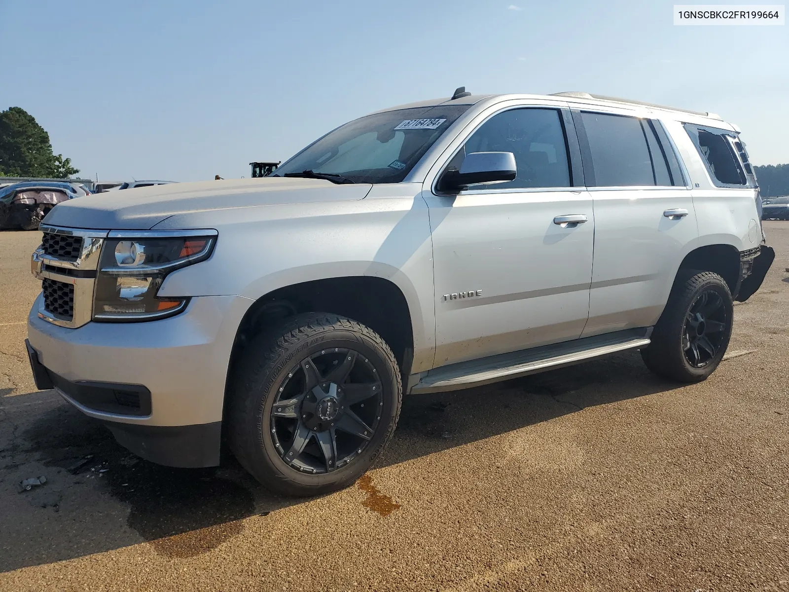 2015 Chevrolet Tahoe C1500 Lt VIN: 1GNSCBKC2FR199664 Lot: 67164784