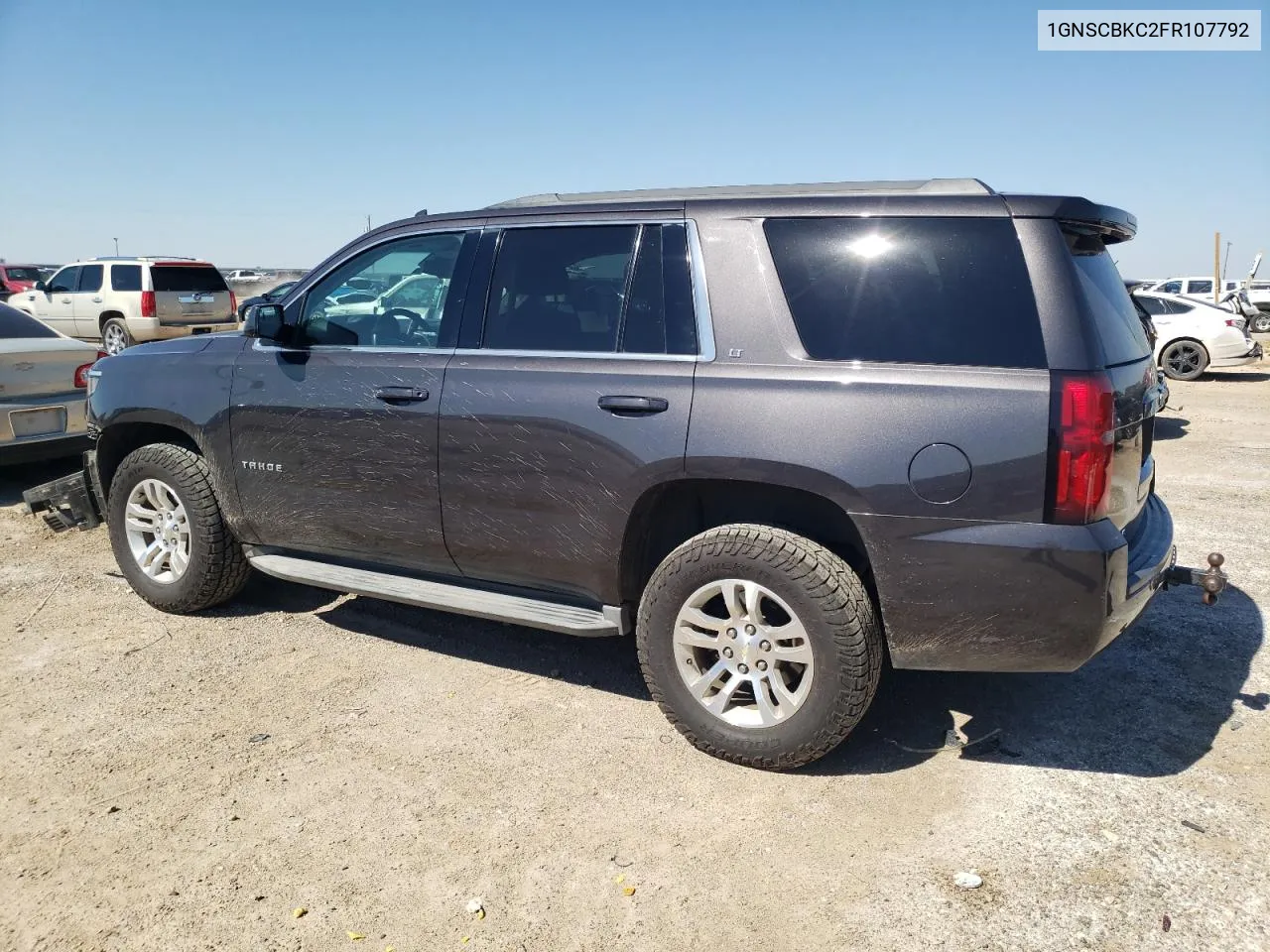 2015 Chevrolet Tahoe C1500 Lt VIN: 1GNSCBKC2FR107792 Lot: 67321104