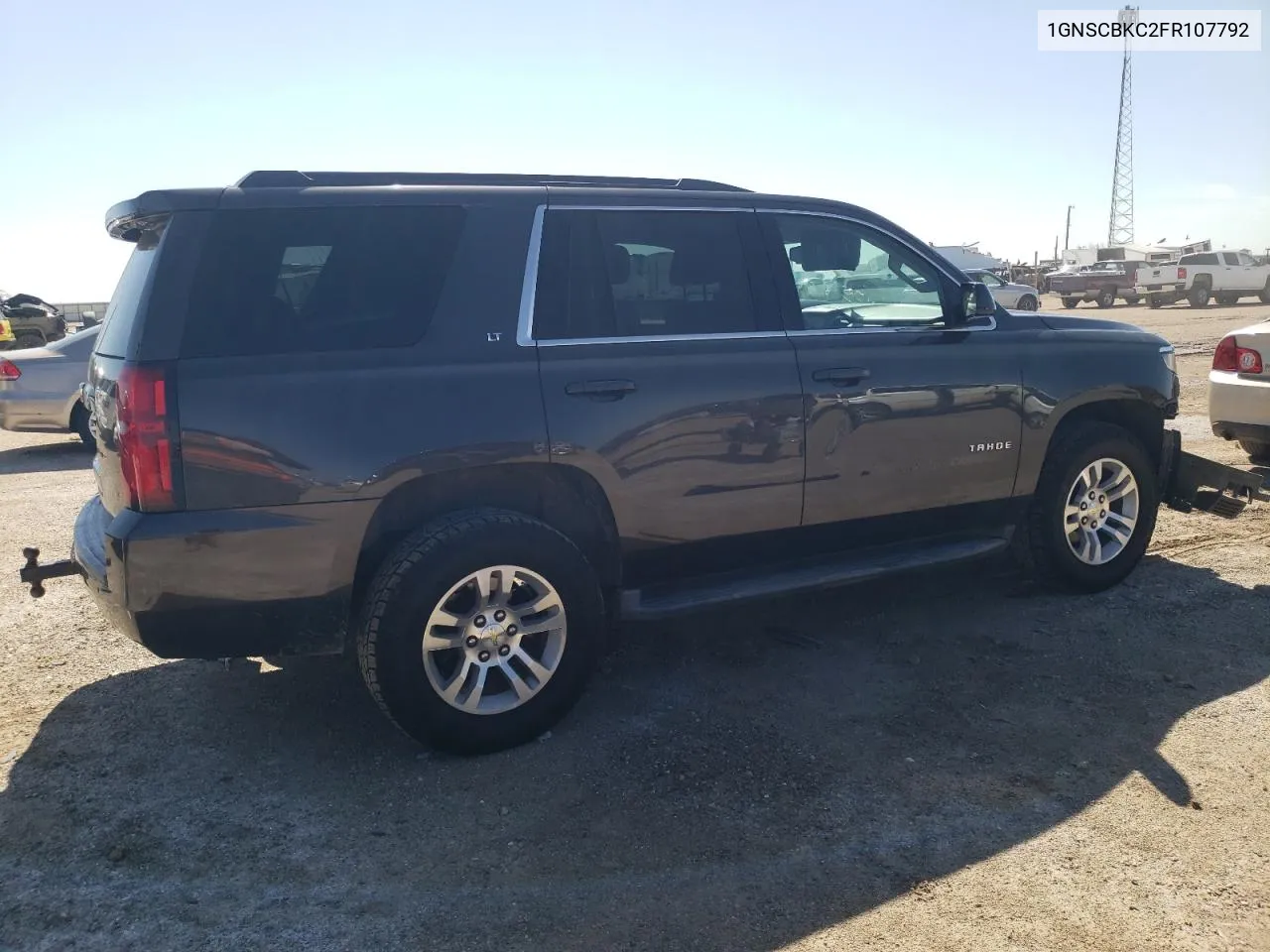 2015 Chevrolet Tahoe C1500 Lt VIN: 1GNSCBKC2FR107792 Lot: 67321104