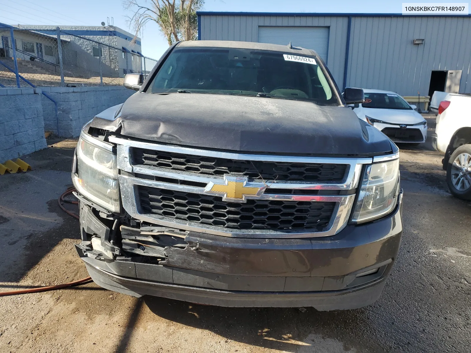 2015 Chevrolet Tahoe K1500 Lt VIN: 1GNSKBKC7FR148907 Lot: 67966924