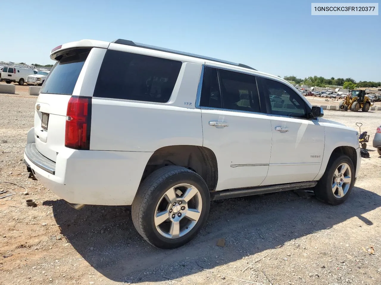 2015 Chevrolet Tahoe C1500 Ltz VIN: 1GNSCCKC3FR120377 Lot: 67975494