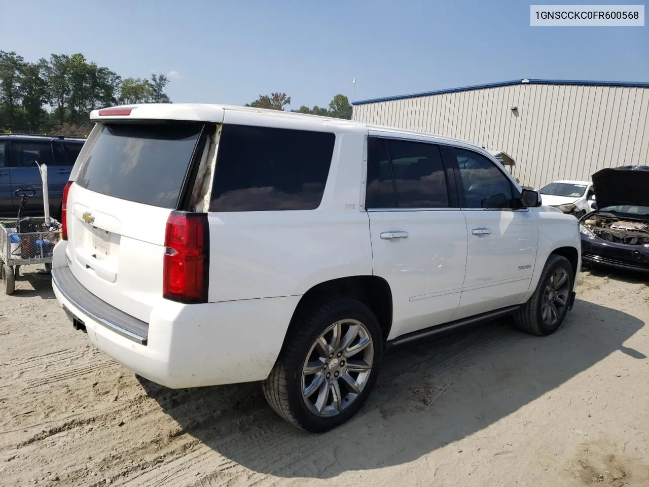 2015 Chevrolet Tahoe C1500 Ltz VIN: 1GNSCCKC0FR600568 Lot: 68003184