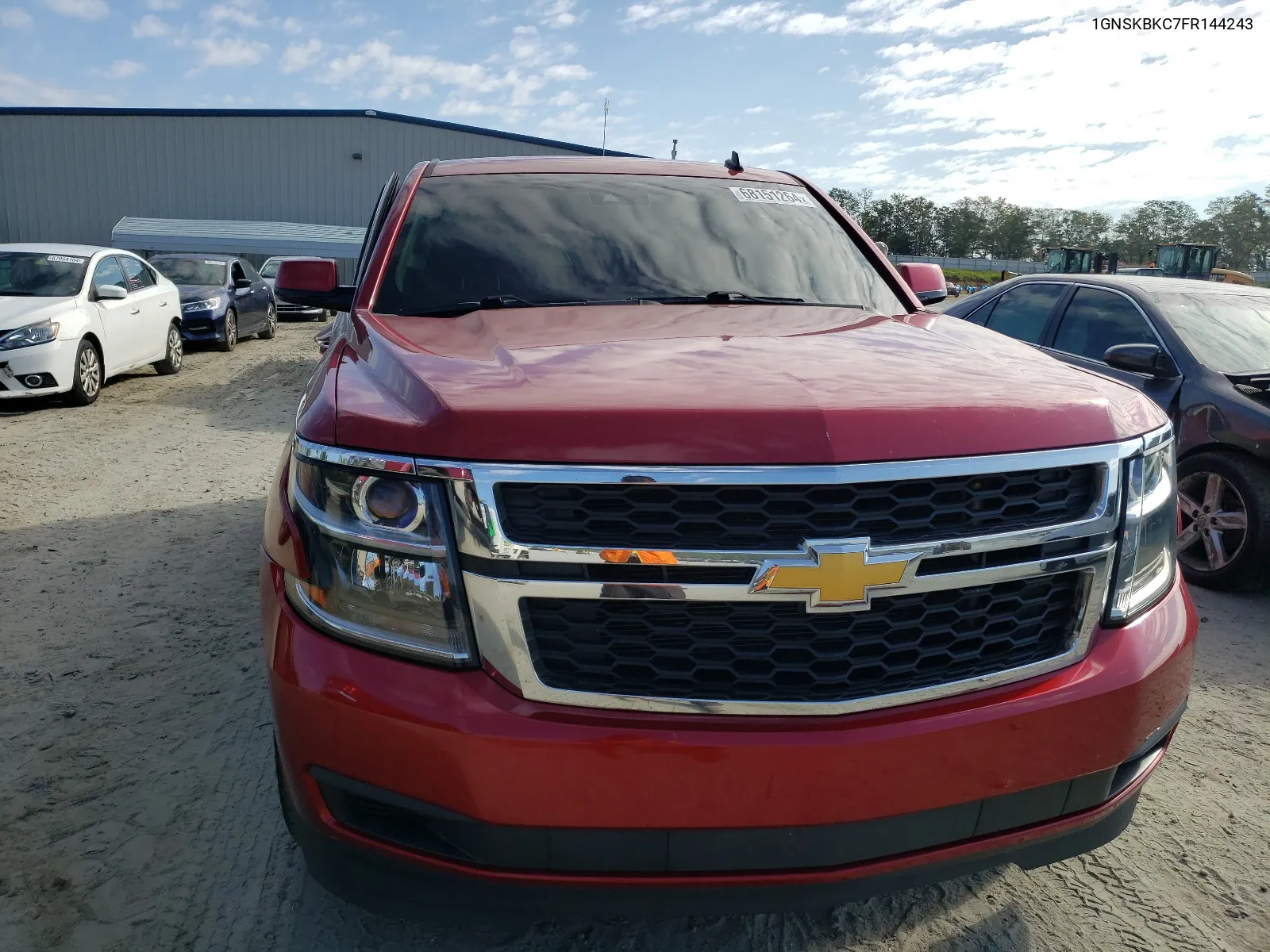 1GNSKBKC7FR144243 2015 Chevrolet Tahoe K1500 Lt