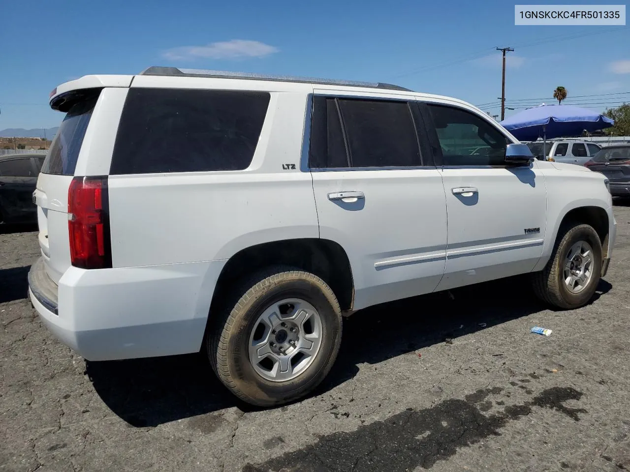 2015 Chevrolet Tahoe K1500 Ltz VIN: 1GNSKCKC4FR501335 Lot: 68325064