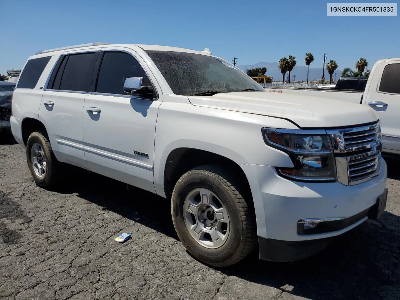 2015 Chevrolet Tahoe K1500 Ltz VIN: 1GNSKCKC4FR501335 Lot: 68325064