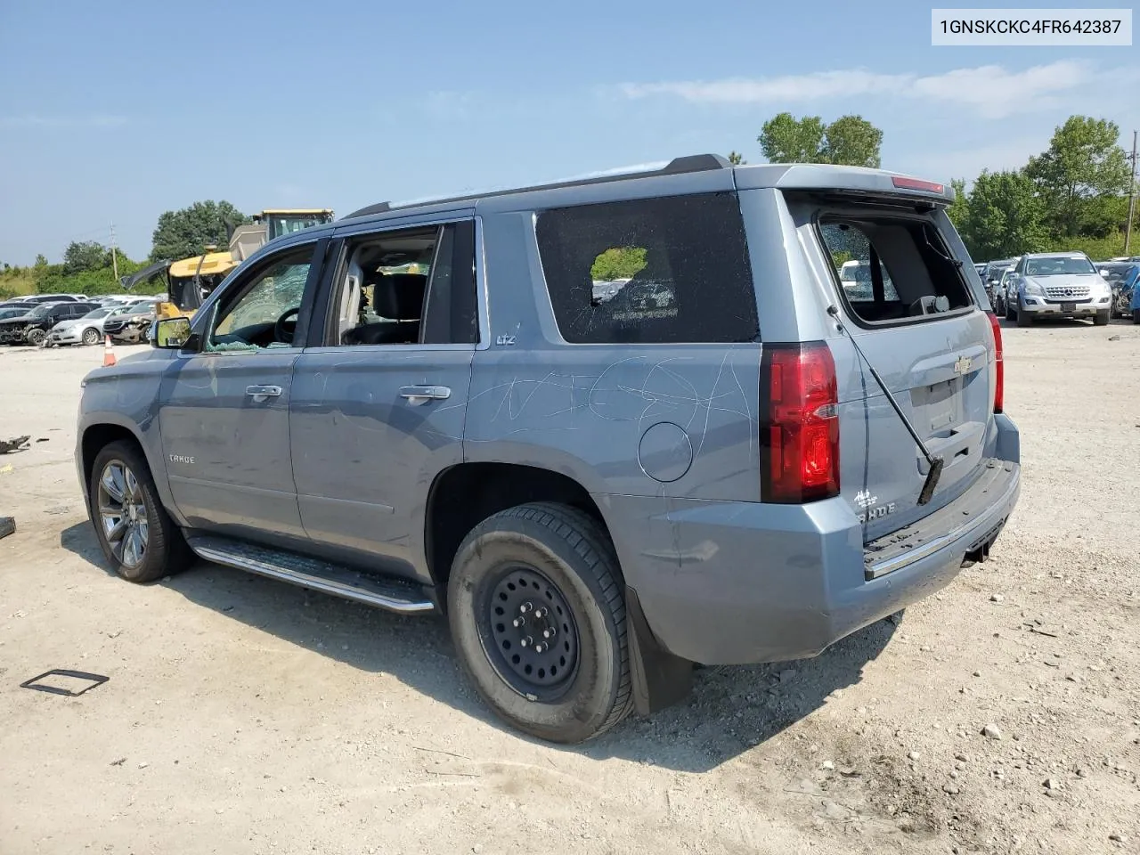 2015 Chevrolet Tahoe K1500 Ltz VIN: 1GNSKCKC4FR642387 Lot: 68716334