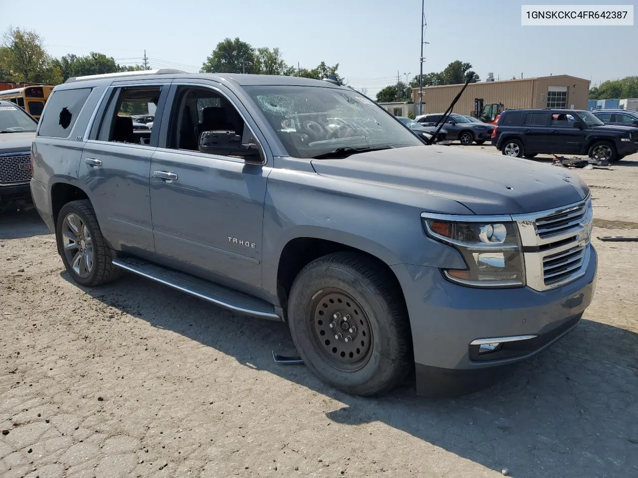 2015 Chevrolet Tahoe K1500 Ltz VIN: 1GNSKCKC4FR642387 Lot: 68716334