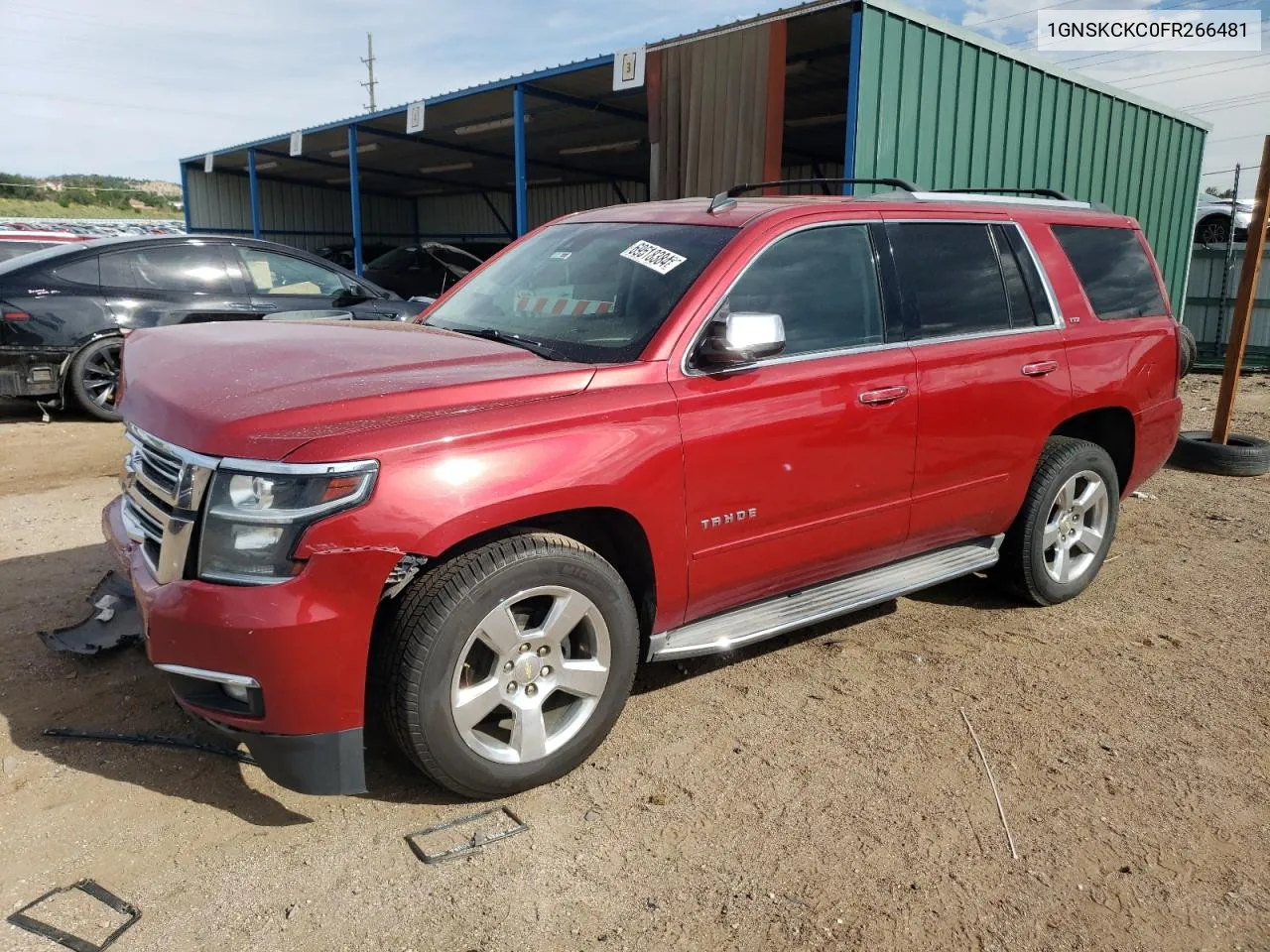 1GNSKCKC0FR266481 2015 Chevrolet Tahoe K1500 Ltz