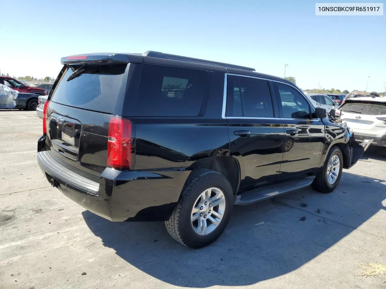 2015 Chevrolet Tahoe C1500 Lt VIN: 1GNSCBKC9FR651917 Lot: 69898454