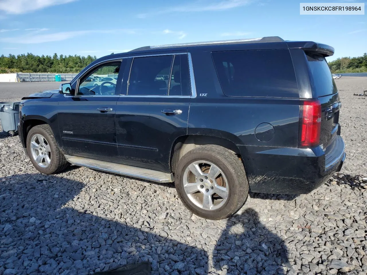 2015 Chevrolet Tahoe K1500 Ltz VIN: 1GNSKCKC8FR198964 Lot: 70181074