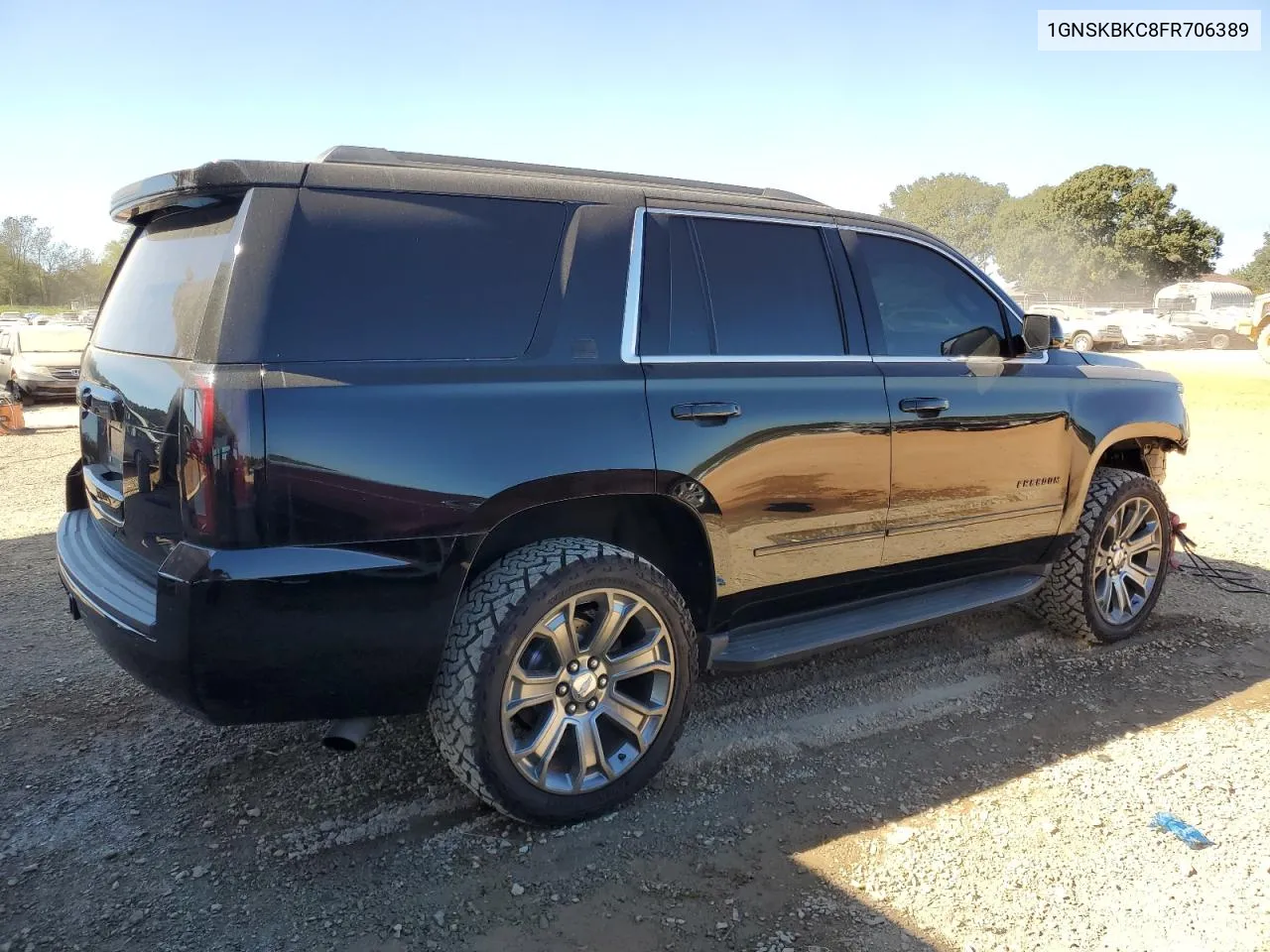 2015 Chevrolet Tahoe K1500 Lt VIN: 1GNSKBKC8FR706389 Lot: 70271424