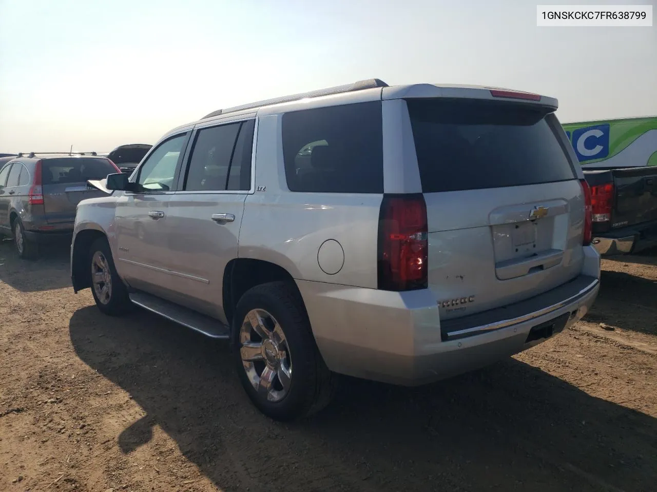 2015 Chevrolet Tahoe K1500 Ltz VIN: 1GNSKCKC7FR638799 Lot: 70417664