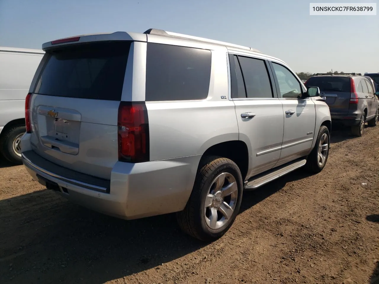 2015 Chevrolet Tahoe K1500 Ltz VIN: 1GNSKCKC7FR638799 Lot: 70417664