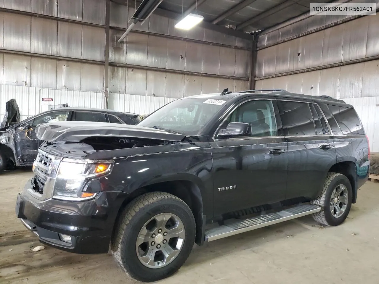 2015 Chevrolet Tahoe K1500 Lt VIN: 1GNSKBKC7FR562401 Lot: 70522234