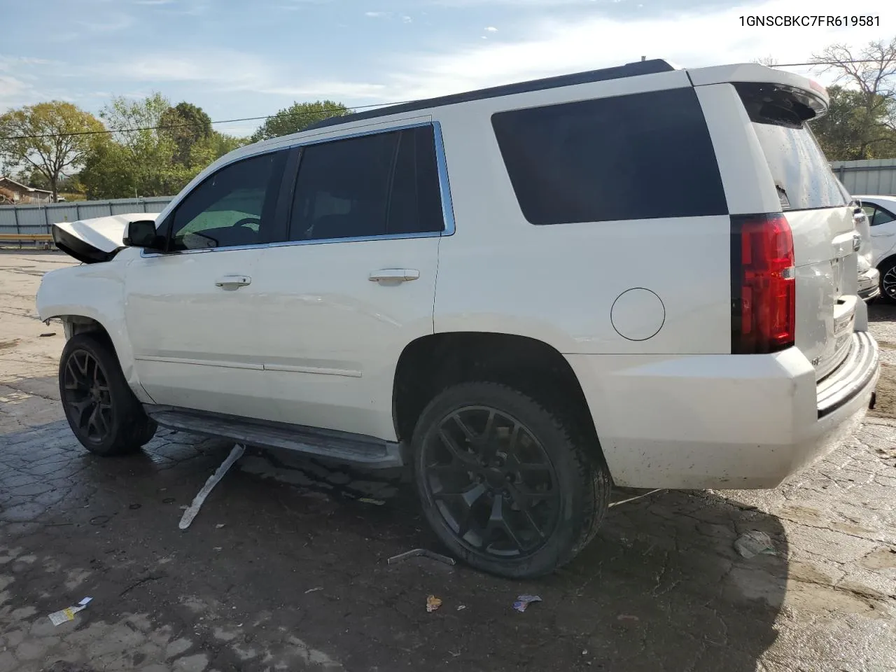 2015 Chevrolet Tahoe C1500 Lt VIN: 1GNSCBKC7FR619581 Lot: 70651784