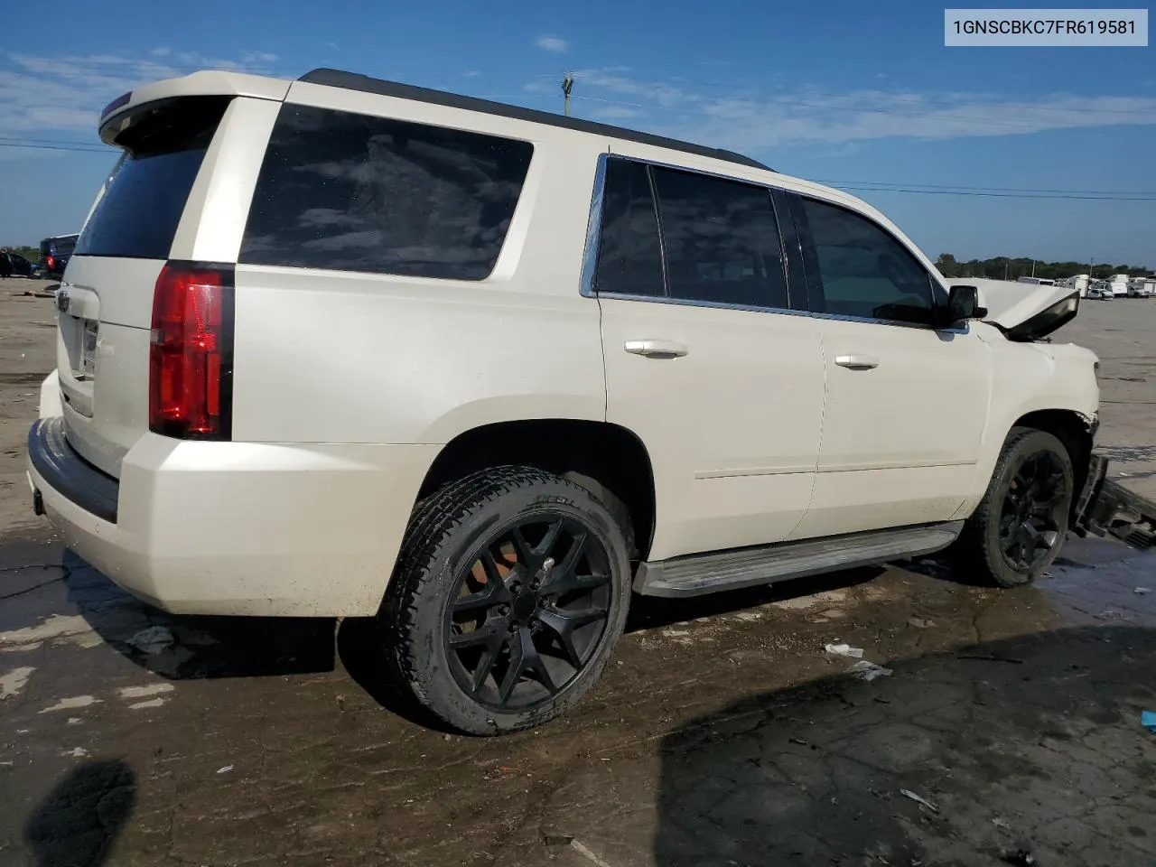 2015 Chevrolet Tahoe C1500 Lt VIN: 1GNSCBKC7FR619581 Lot: 70651784