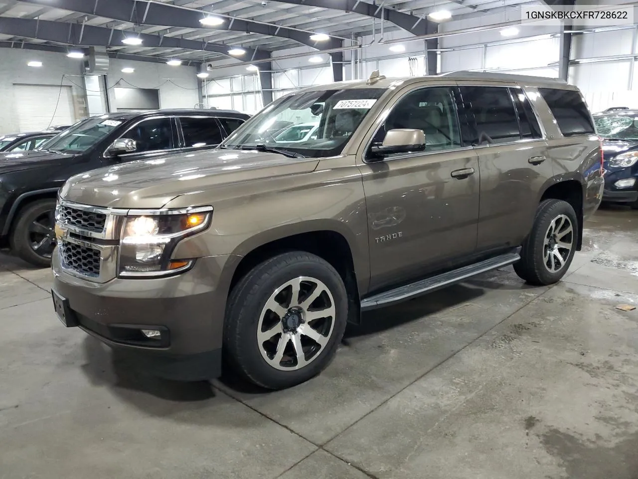 2015 Chevrolet Tahoe K1500 Lt VIN: 1GNSKBKCXFR728622 Lot: 70757224