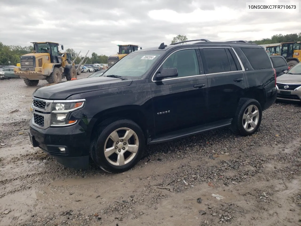 2015 Chevrolet Tahoe C1500 Lt VIN: 1GNSCBKC7FR710673 Lot: 70882554