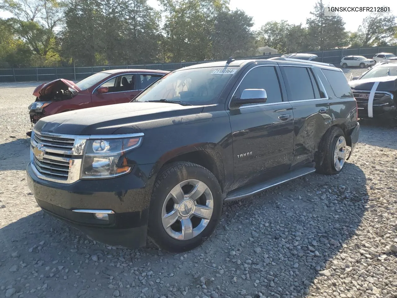 2015 Chevrolet Tahoe K1500 Ltz VIN: 1GNSKCKC8FR212801 Lot: 71180964