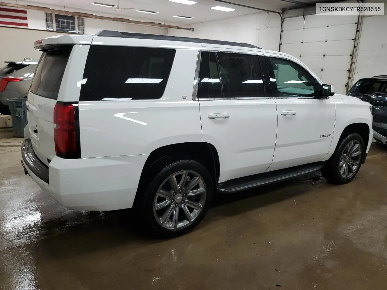 2015 Chevrolet Tahoe K1500 Lt VIN: 1GNSKBKC7FR628655 Lot: 71716264