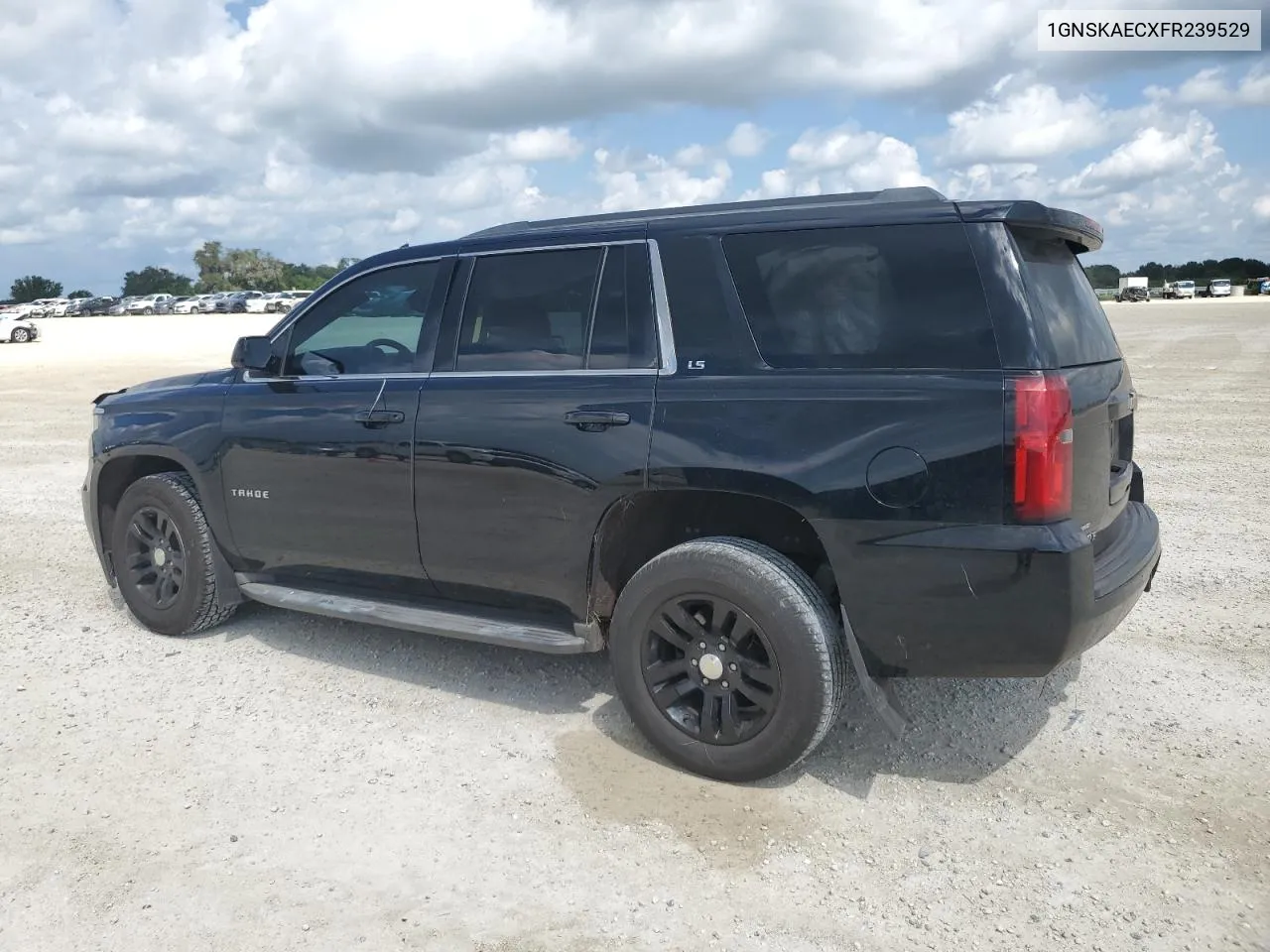 2015 Chevrolet Tahoe K1500 Ls VIN: 1GNSKAECXFR239529 Lot: 71748264