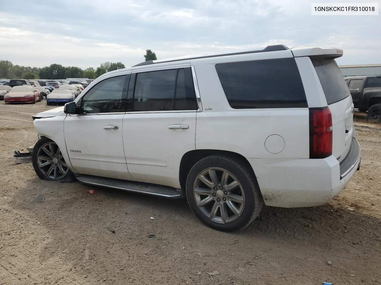 2015 Chevrolet Tahoe K1500 Ltz VIN: 1GNSKCKC1FR310018 Lot: 71798454