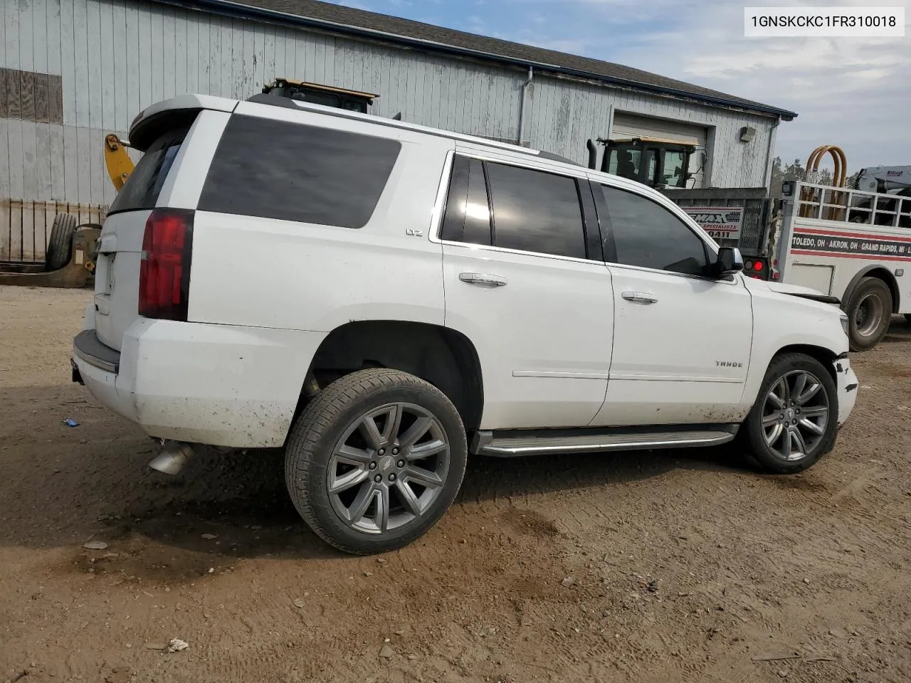 2015 Chevrolet Tahoe K1500 Ltz VIN: 1GNSKCKC1FR310018 Lot: 71798454