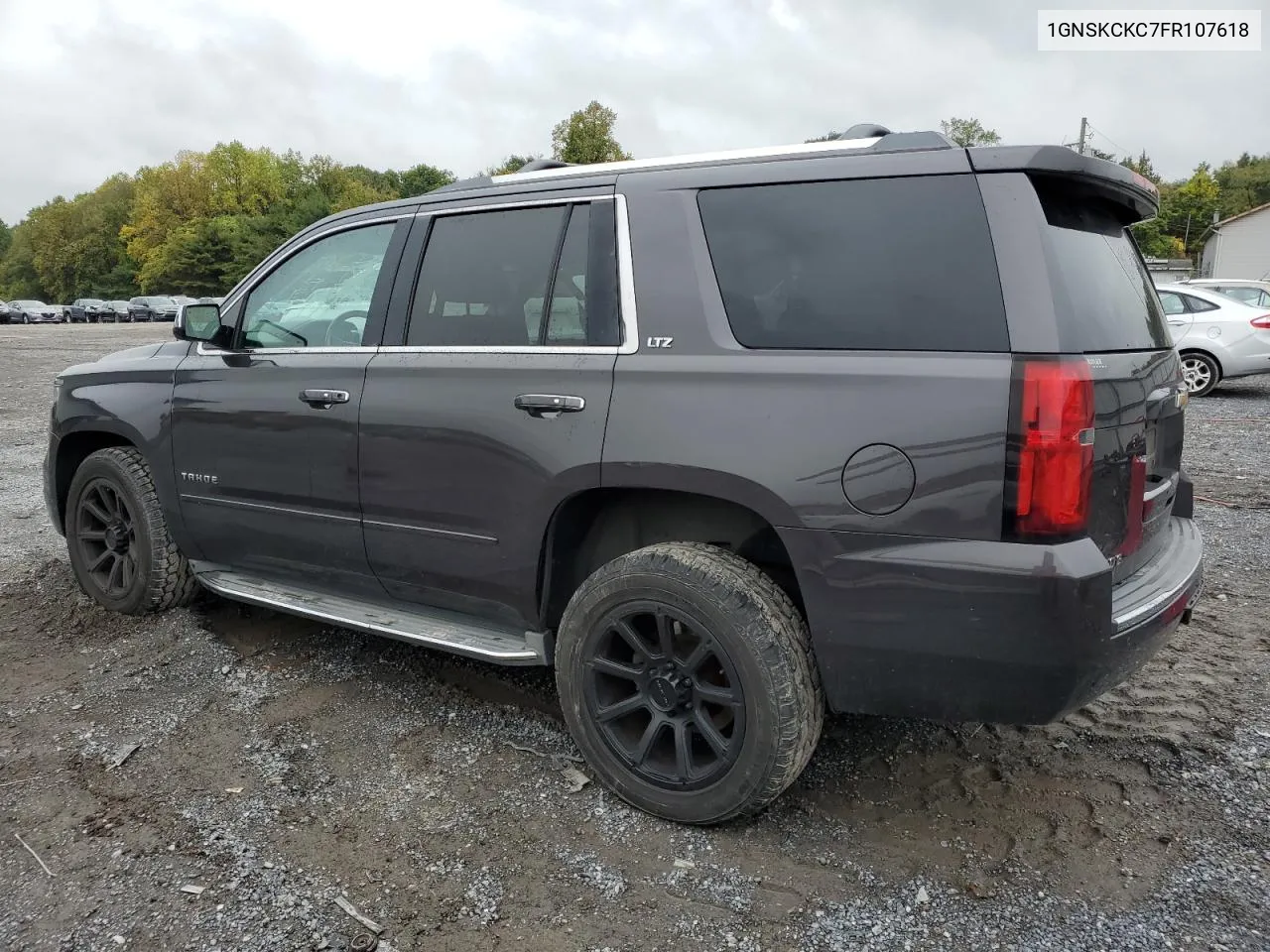 2015 Chevrolet Tahoe K1500 Ltz VIN: 1GNSKCKC7FR107618 Lot: 71803674