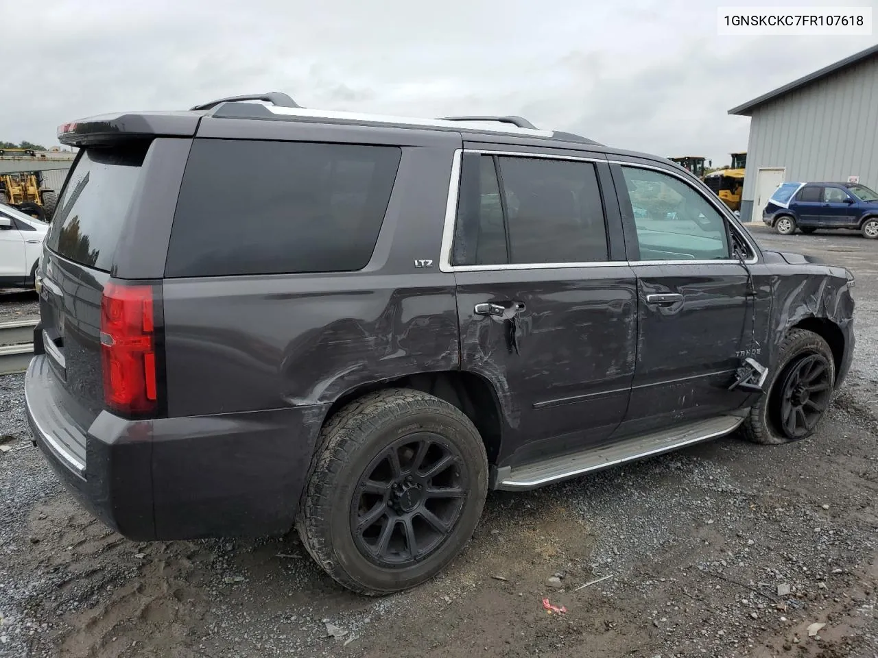 2015 Chevrolet Tahoe K1500 Ltz VIN: 1GNSKCKC7FR107618 Lot: 71803674